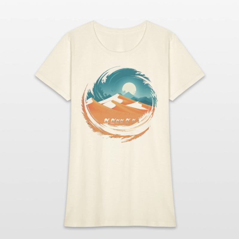 Desert Caravan Sunset Journey