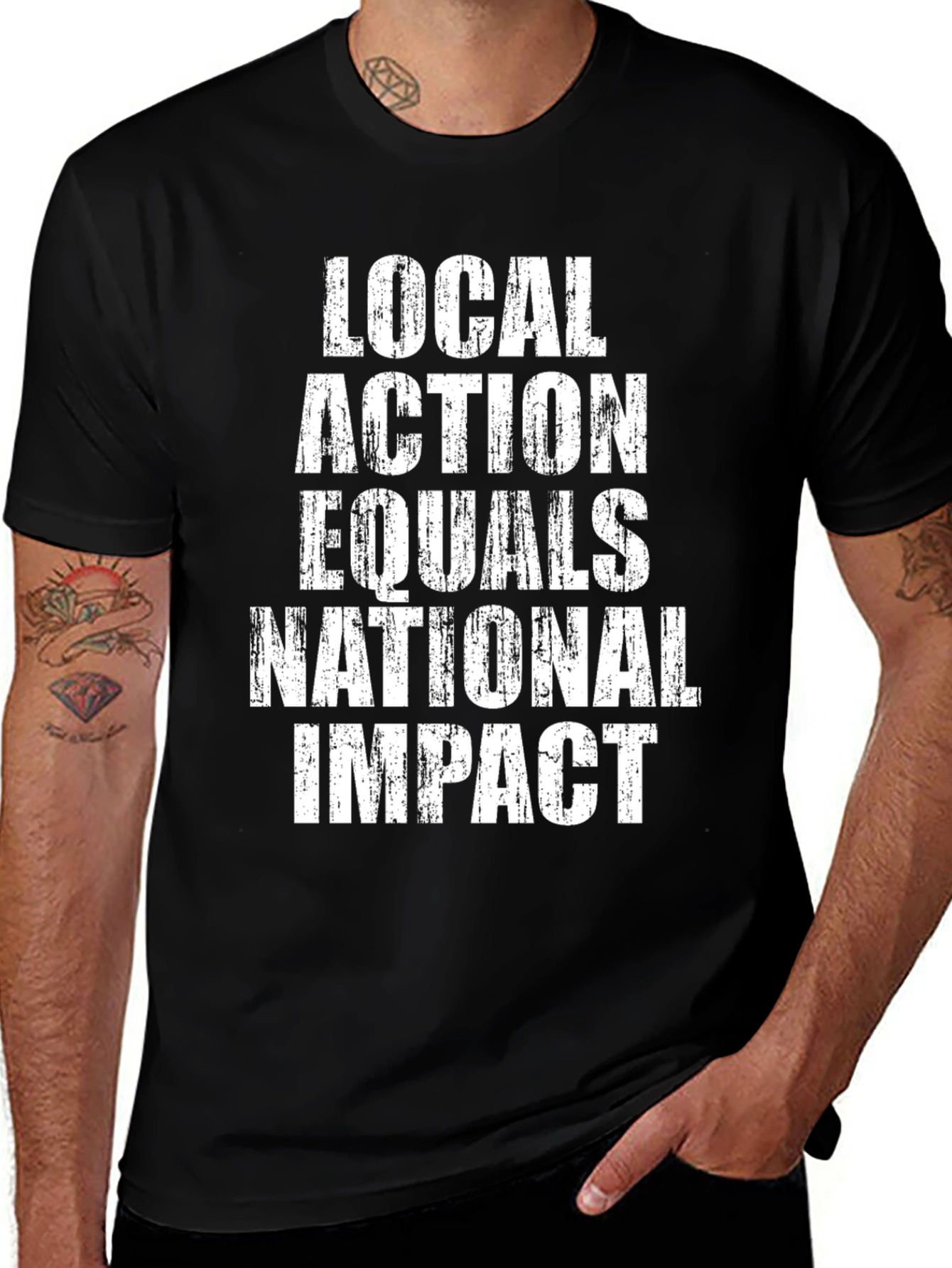 Local Action Equals National Impact T-Shirt