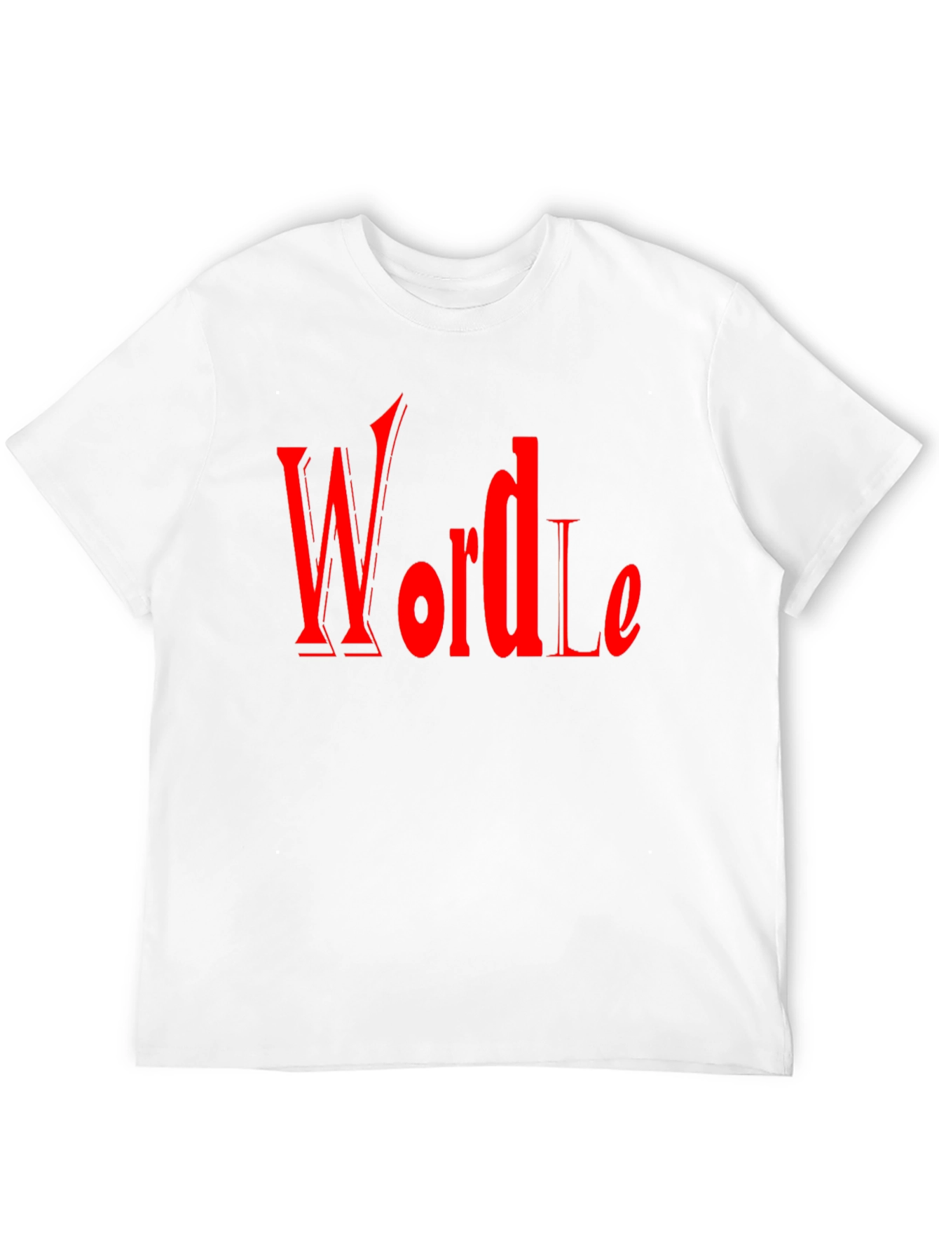 Wordle Inspired Graphic Tee - Black