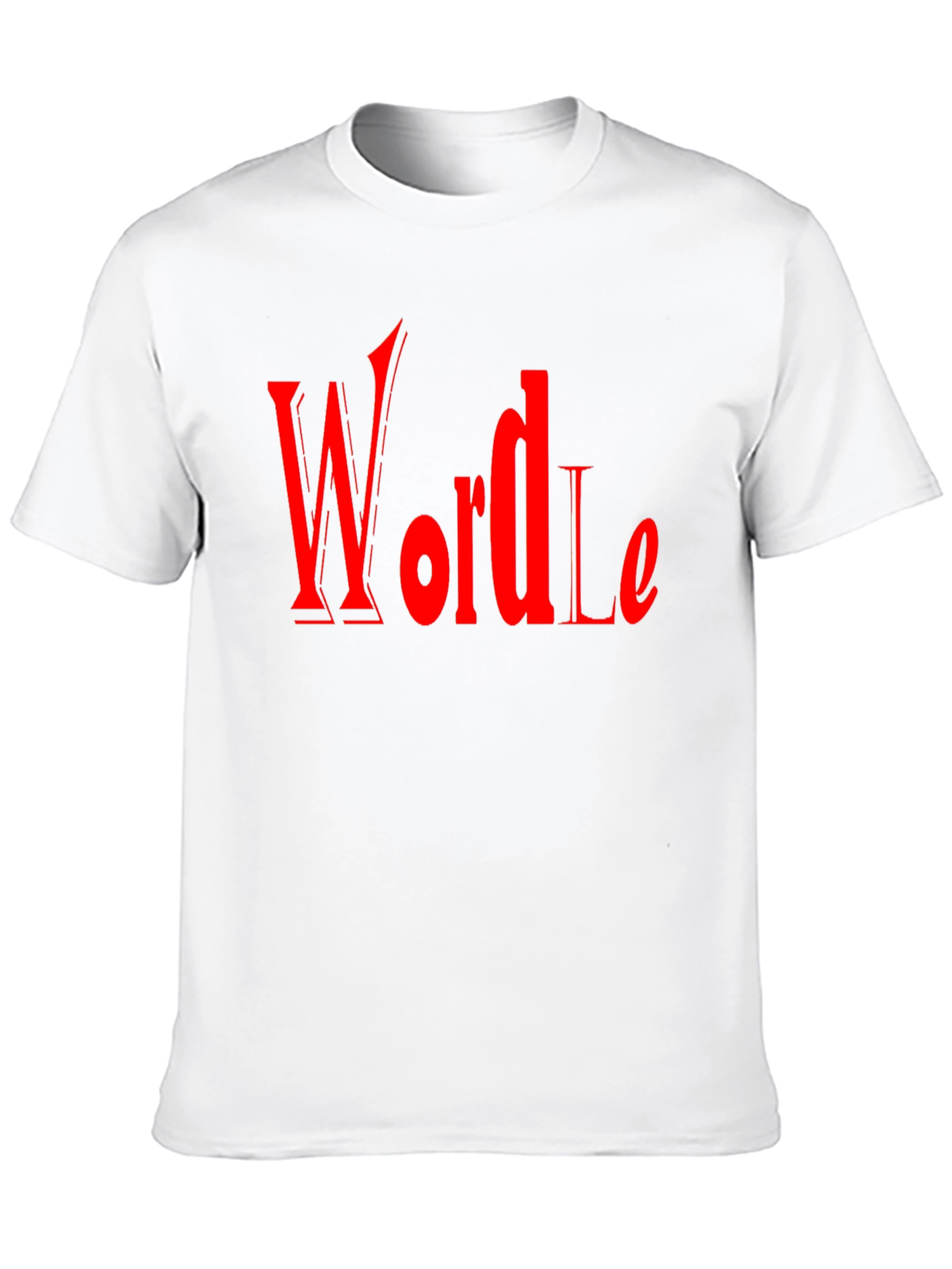 Wordle Inspired Graphic Tee - Black