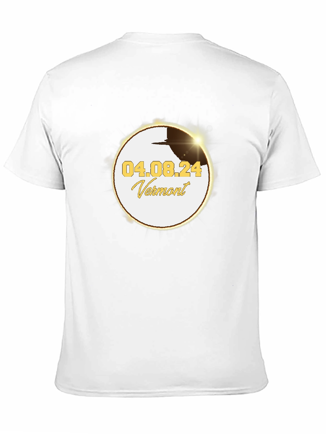 Total Solar Eclipse Vermont April 8 2024 T-Shirt