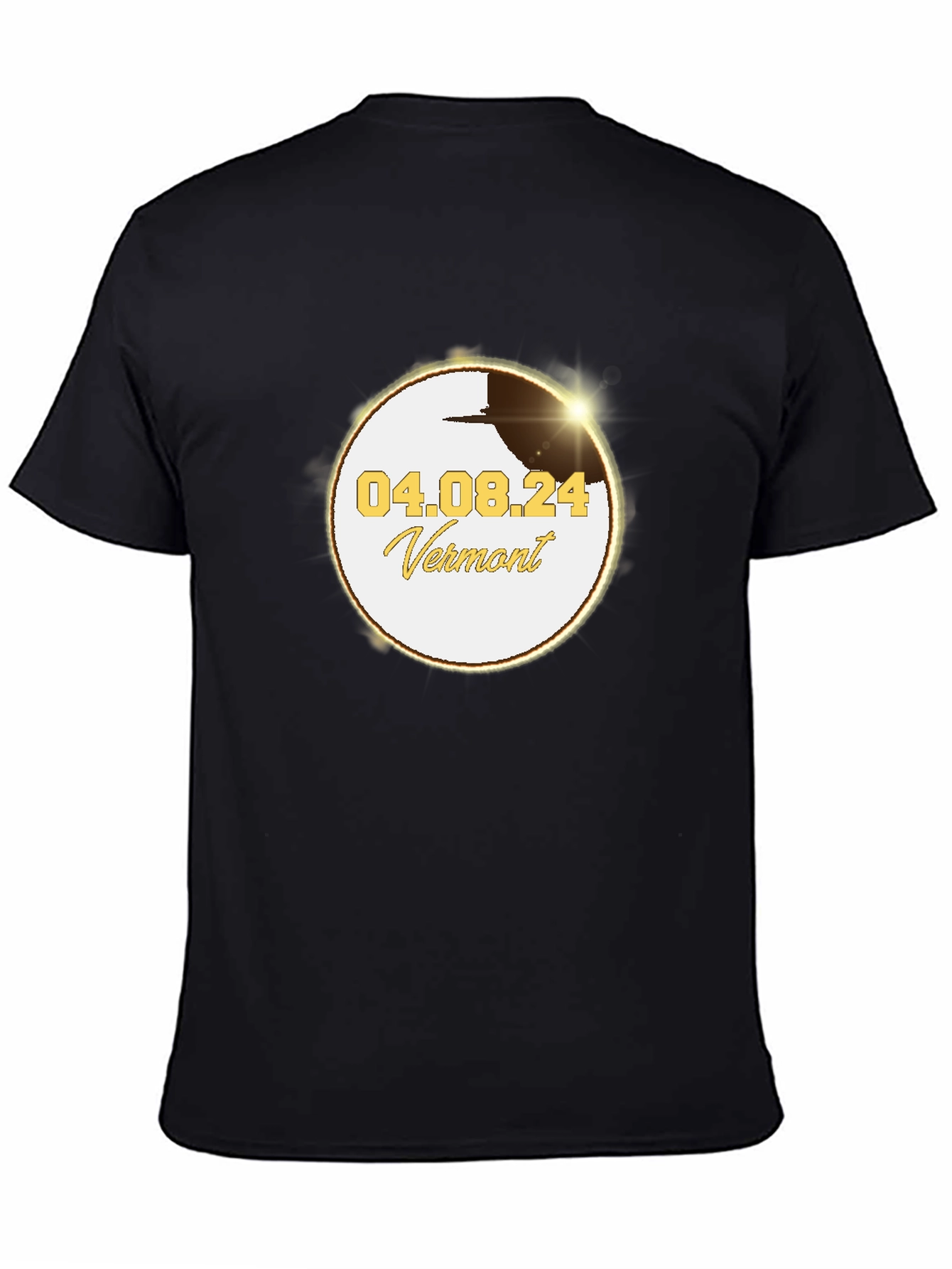 Total Solar Eclipse Vermont April 8 2024 T-Shirt