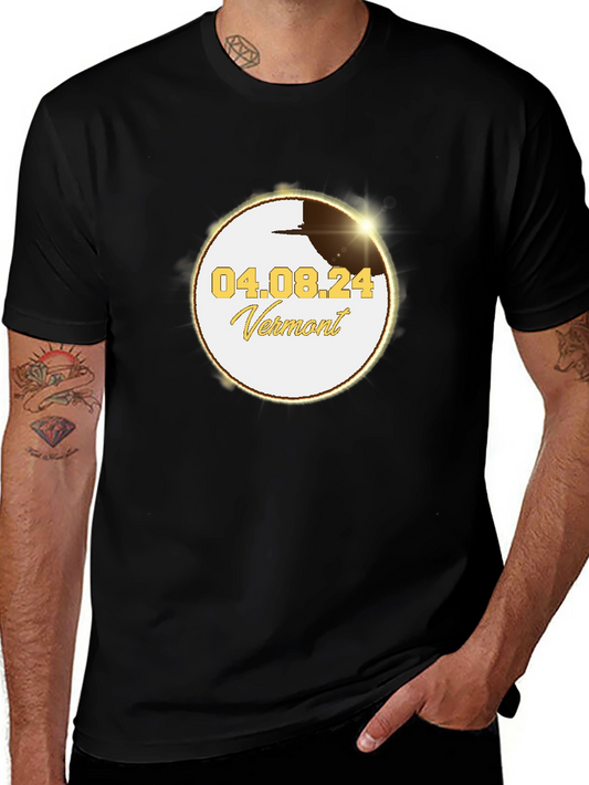 Total Solar Eclipse Vermont April 8 2024 T-Shirt