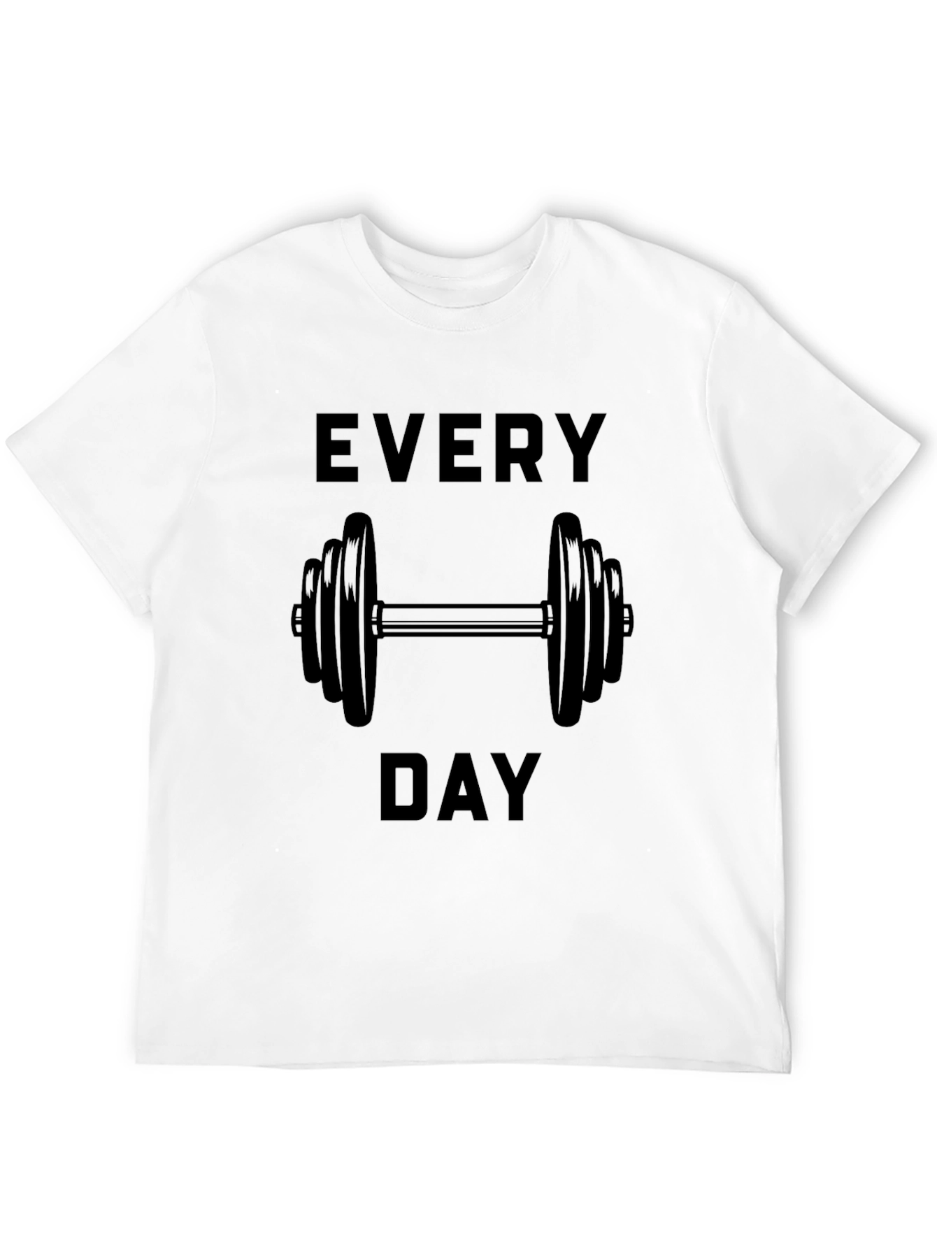 Every Day Workout T-Shirt - Black Gym Tee