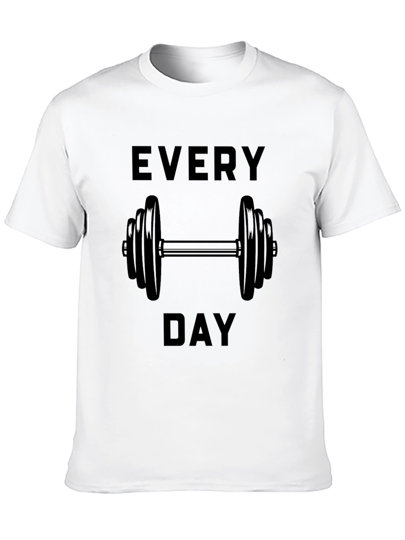 Every Day Workout T-Shirt - Black Gym Tee
