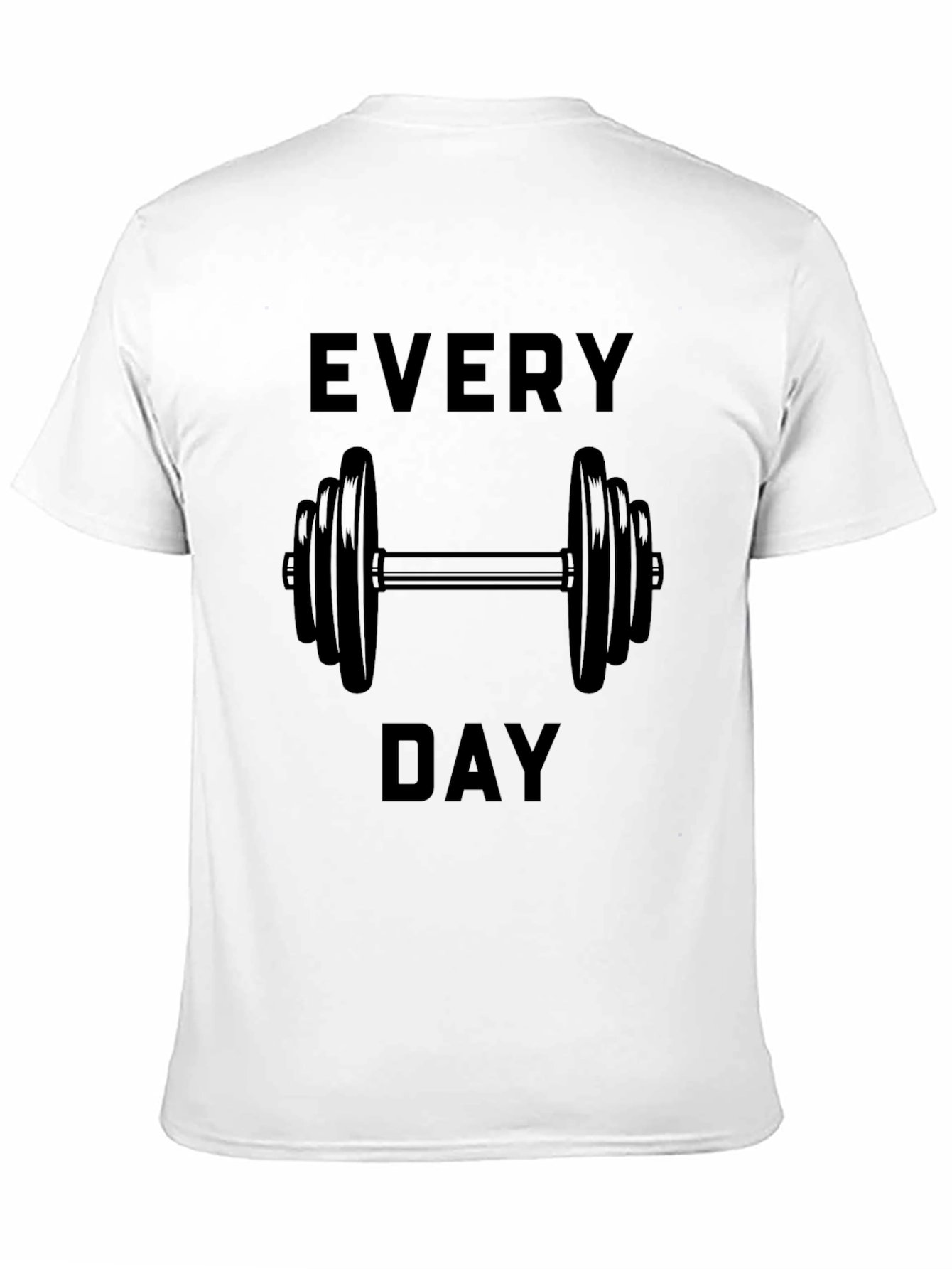 Every Day Workout T-Shirt - Black Gym Tee