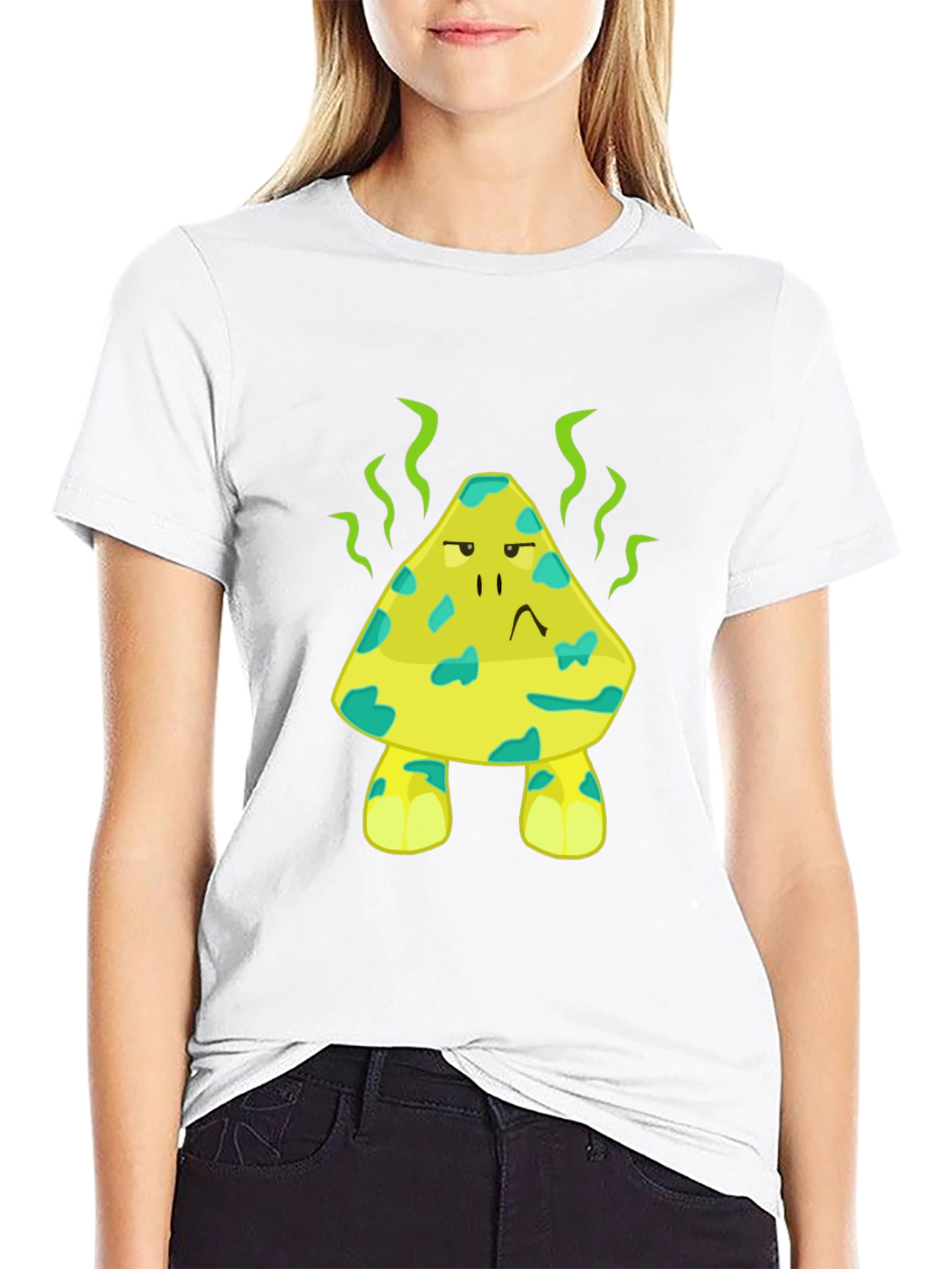 Stinky Cheese Cartoon Graphic Novelty T-Shirt