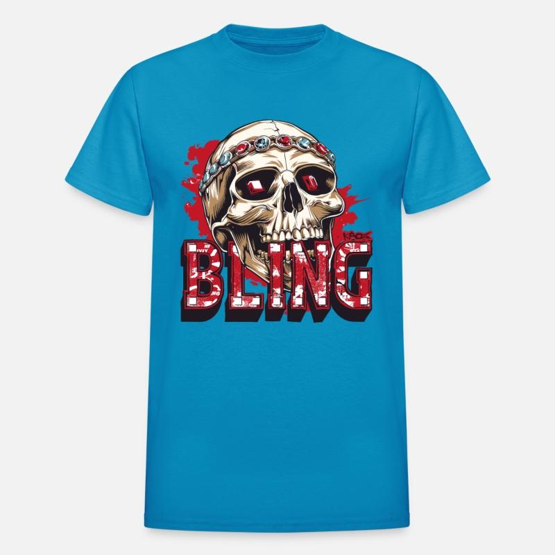 Diamond and Ruby Bling Skull