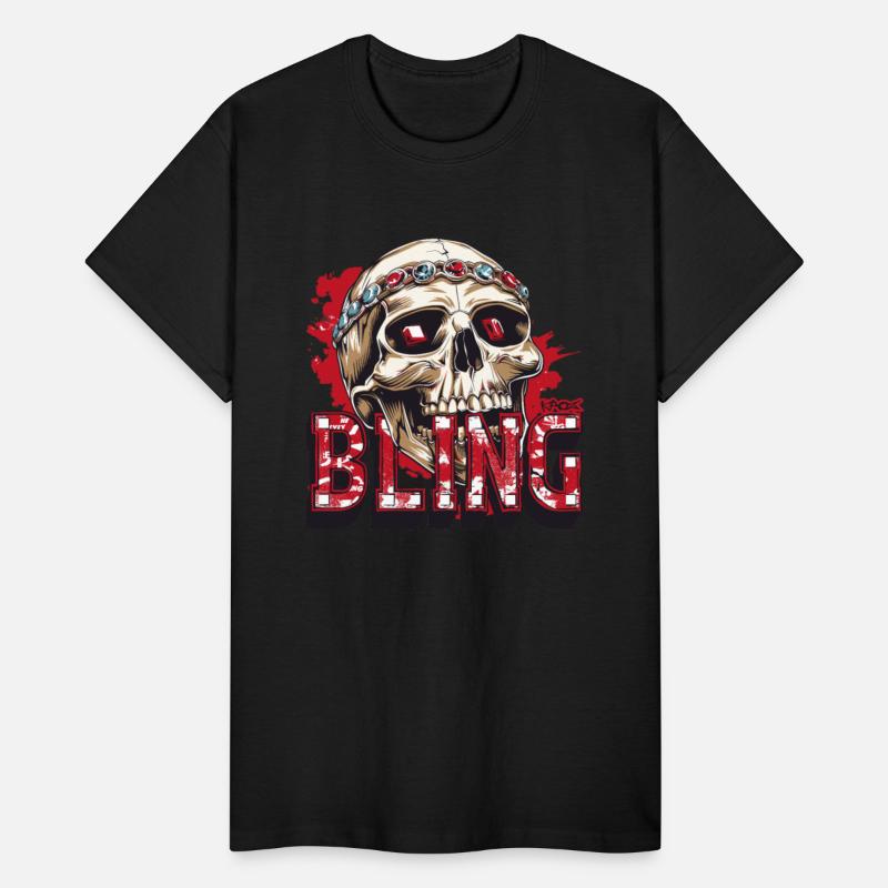 Diamond and Ruby Bling Skull