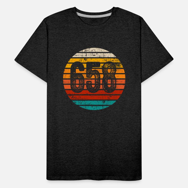 Distressed Vintage Sunset 658 Area Code