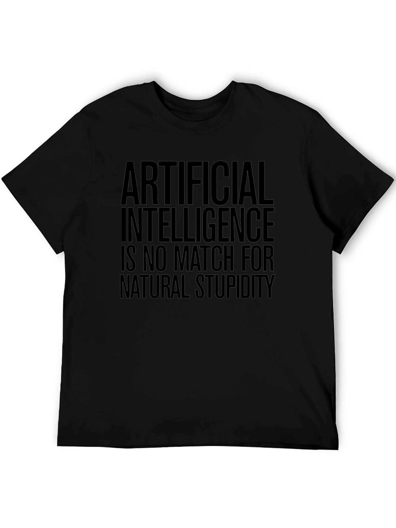 Artificial Intelligence vs Natural Stupidity Tee