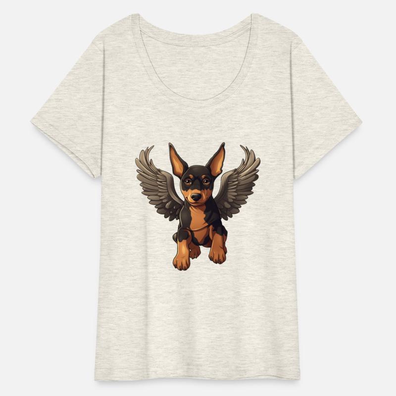 Doberman Angel Puppy Design