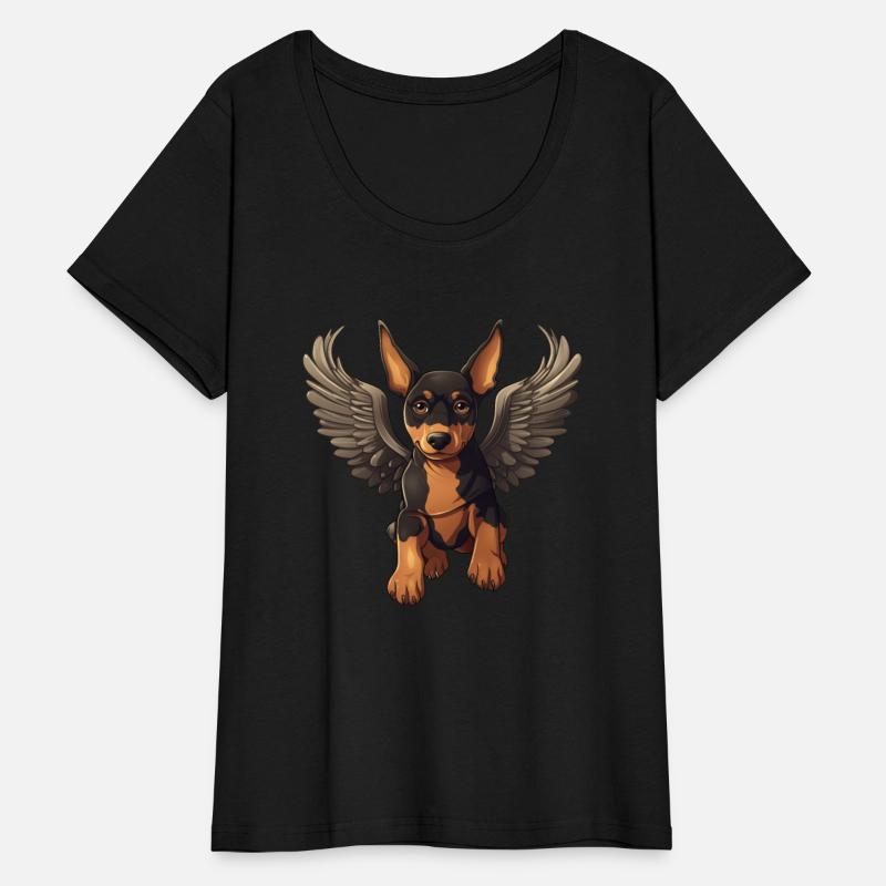 Doberman Angel Puppy Design