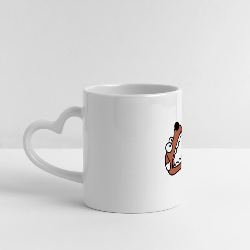 Dog Big Mouth Snout Hunger Looks Up Greedy Eating