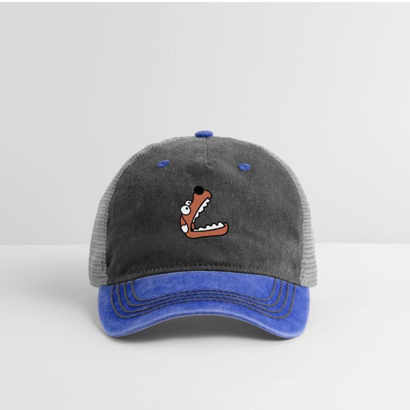 Dog Big Mouth Snout Hunger Looks Up Greedy Eating