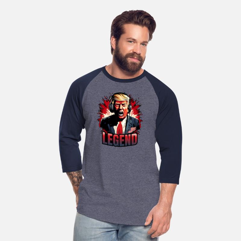 Donald Trump shirt shot Legend