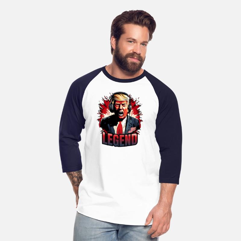 Donald Trump shirt shot Legend