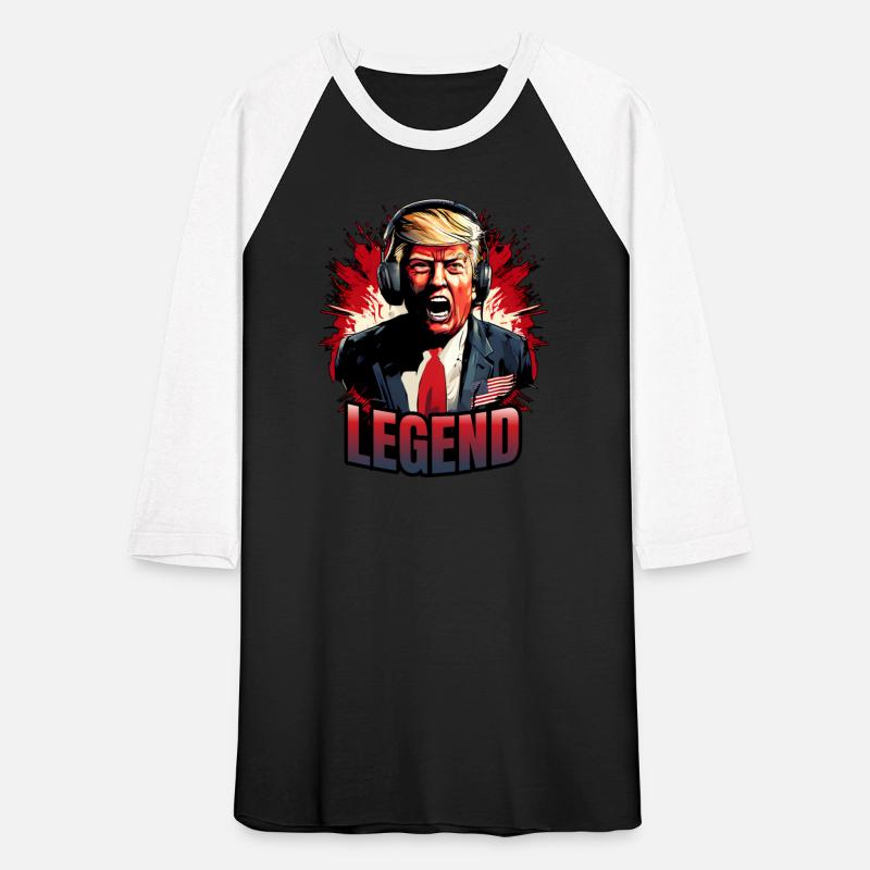 Donald Trump shirt shot Legend