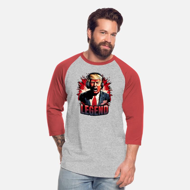 Donald Trump shirt shot Legend