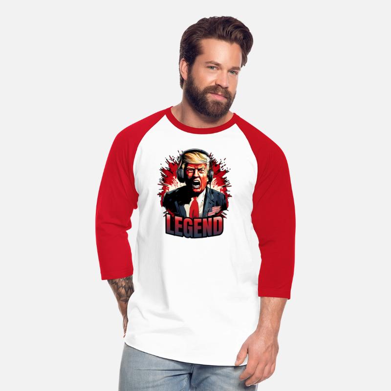 Donald Trump shirt shot Legend