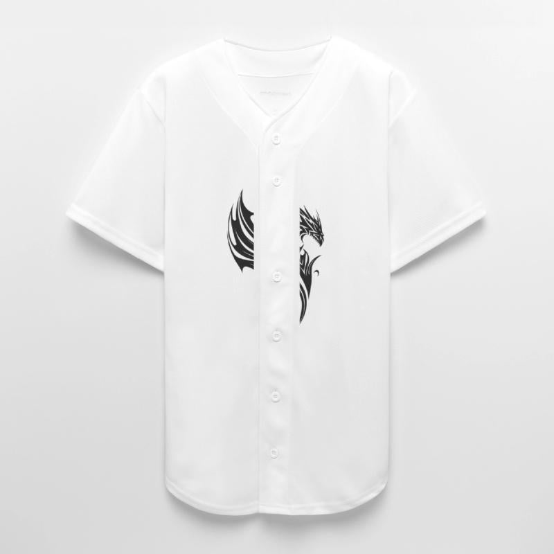 Dragon In Tattoo Style With Wings