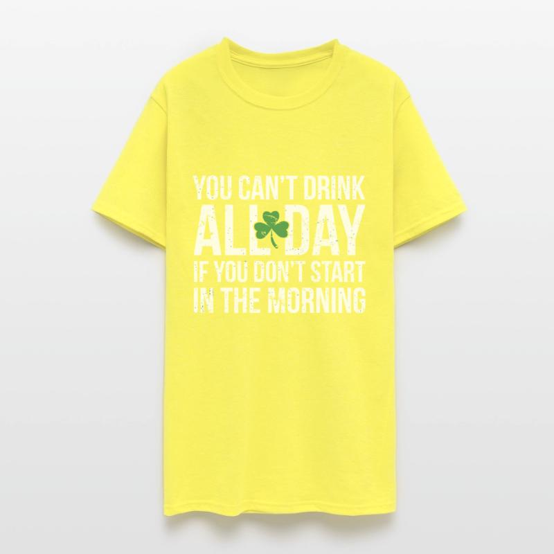 Drink All Day T Funny St Pattys Day