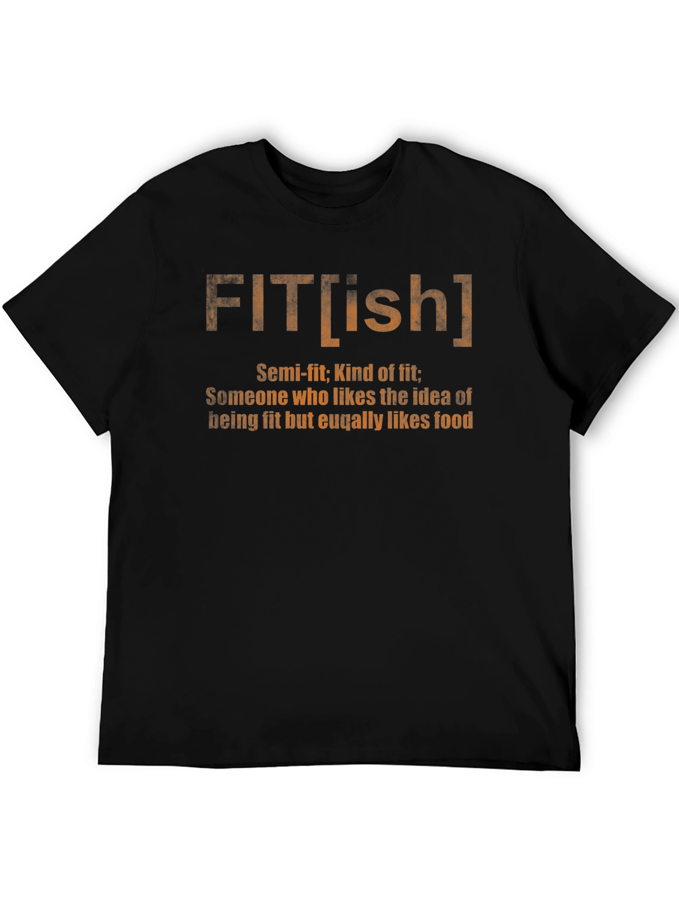 Fit[ish] Graphic T-Shirt - Semi-Fit Food Lovers Tee