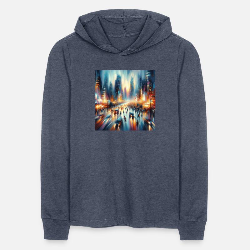 Dusk in Motion: Cityscape Impression