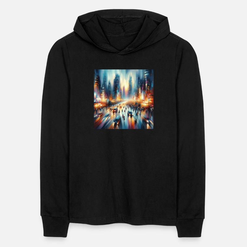 Dusk in Motion: Cityscape Impression