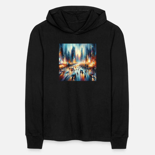 Dusk in Motion: Cityscape Impression