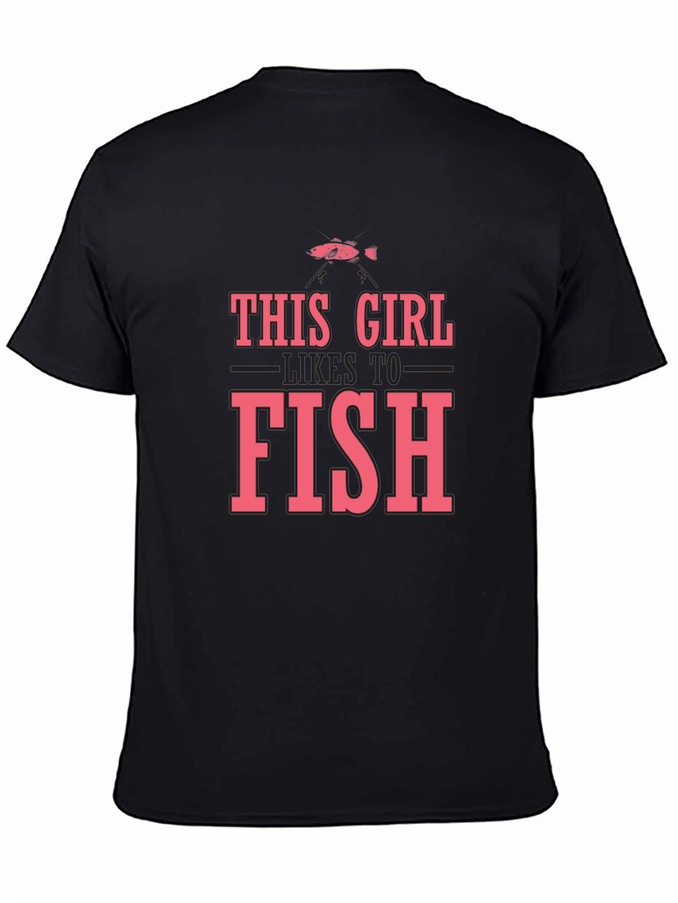 This Girl Likes To Fish T-Shirt - Fishing Apparel