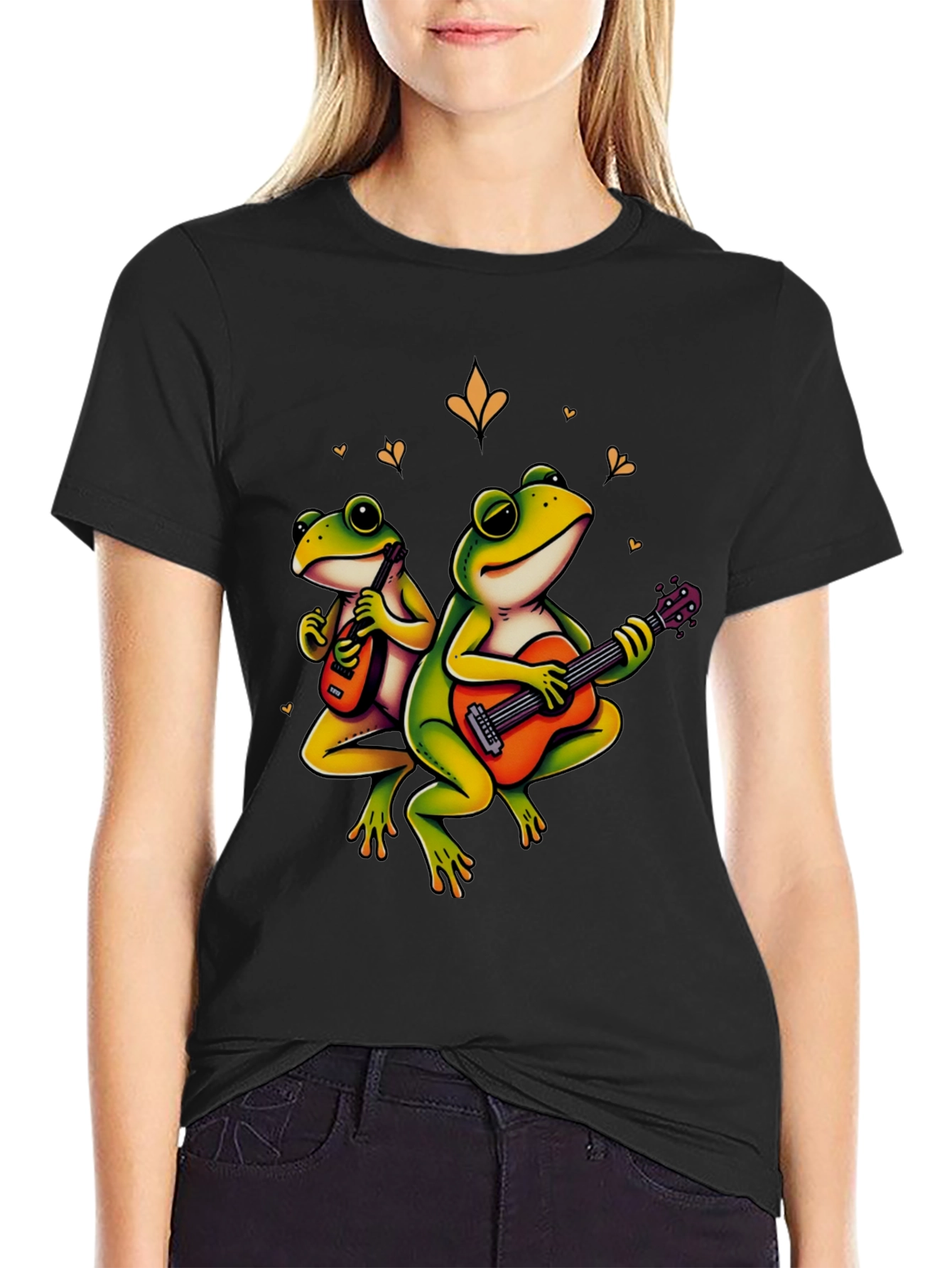 Frog Band Graphic T-Shirt