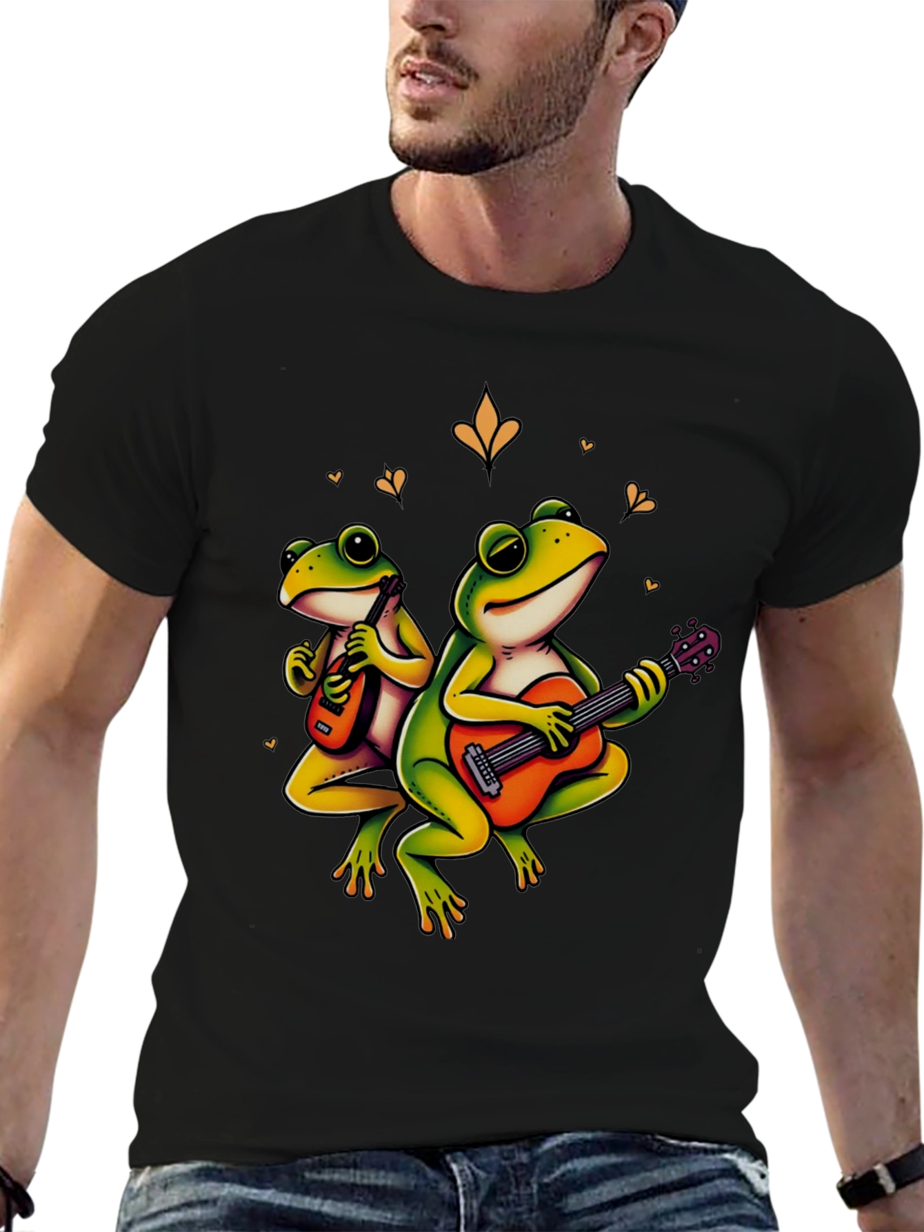 Frog Band Graphic T-Shirt