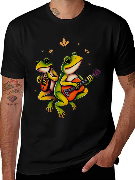 Frog Band Graphic T-Shirt