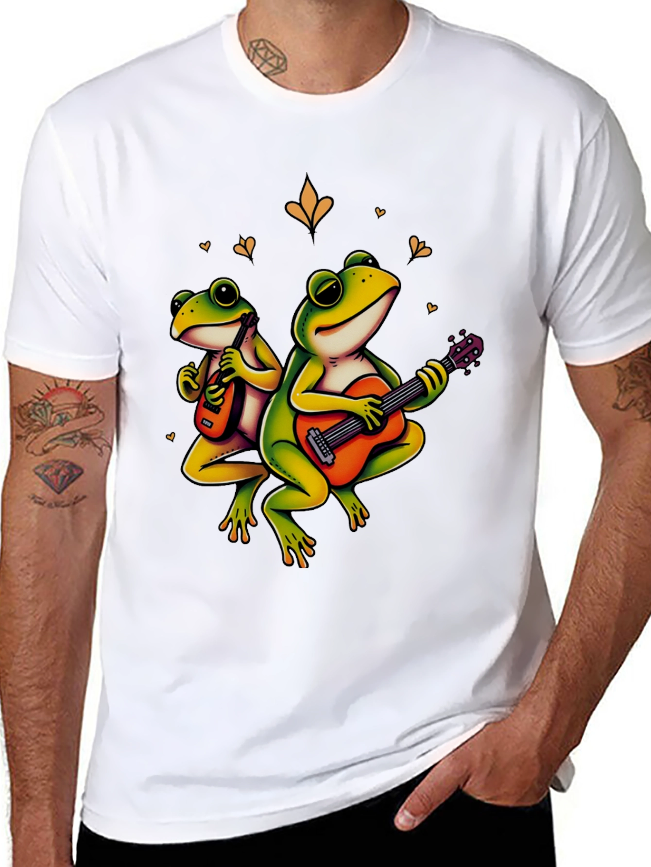 Frog Band Graphic T-Shirt