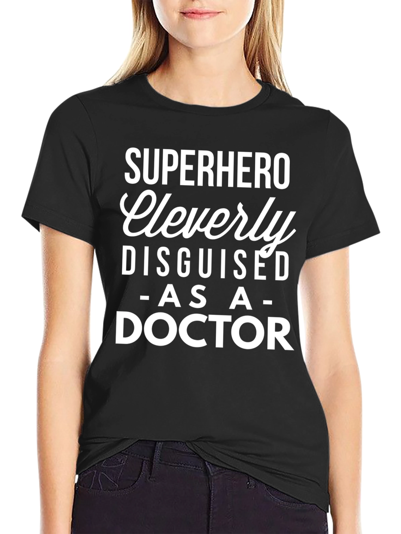 Superhero Doctor T-Shirt - Cleverly Disguised Tee