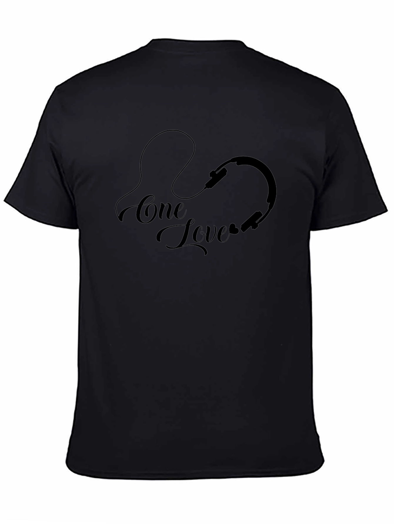 One Love Headphones Graphic T-Shirt
