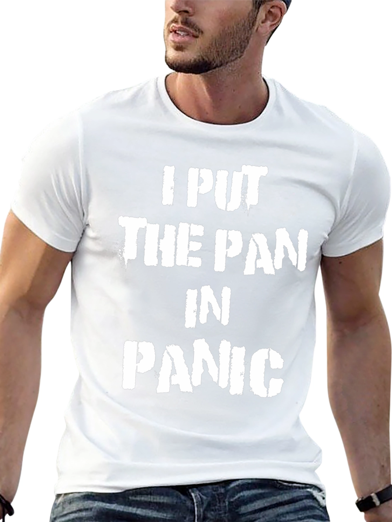 I Put the Pan in Panic Graphic T-Shirt