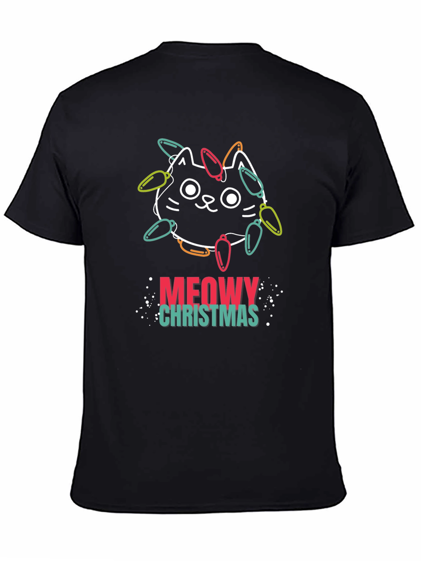 Meowy Christmas Cat T-Shirt