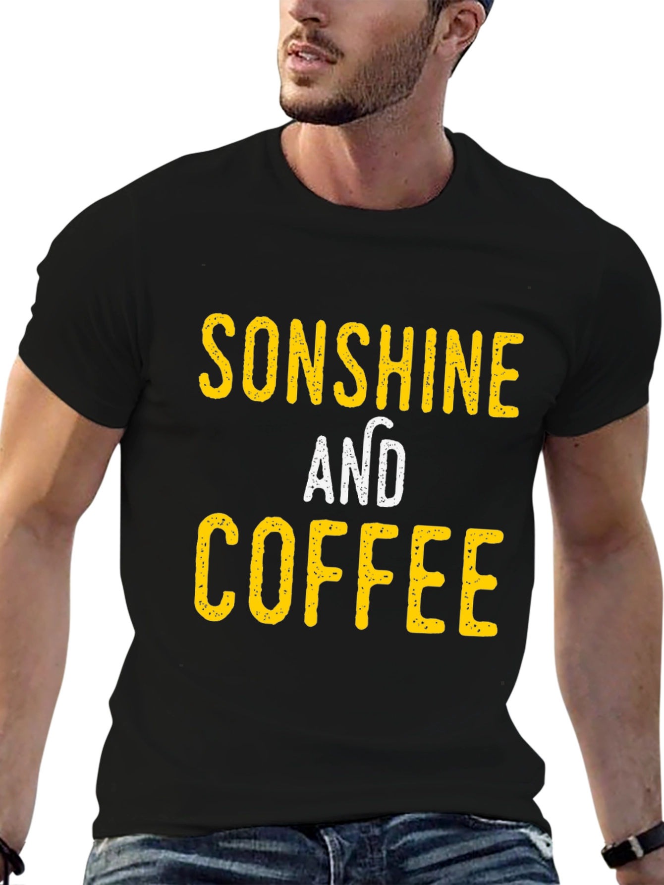 Sunshine and Coffee Graphic Tee