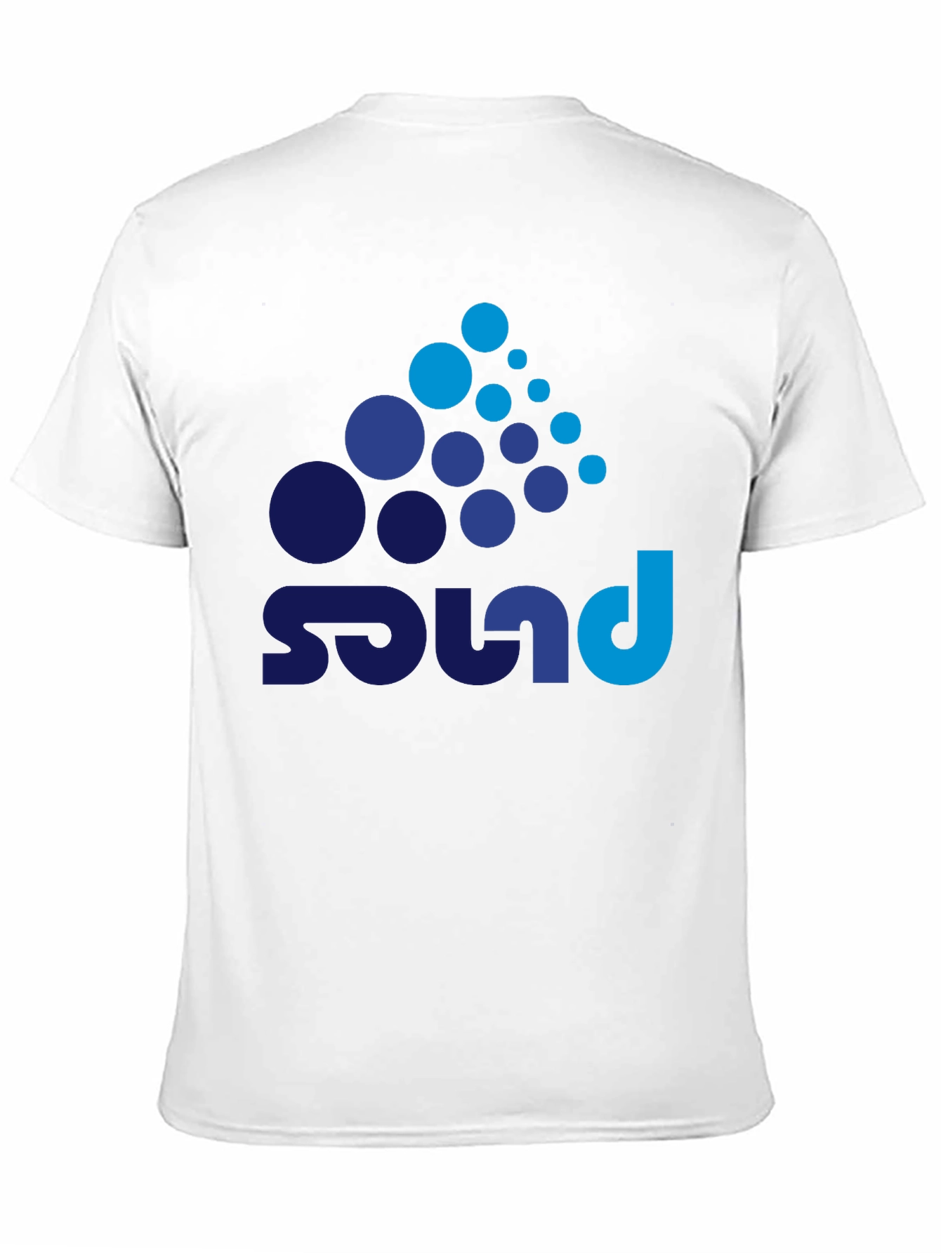 Sound Graphic Print Mens Black T-Shirt