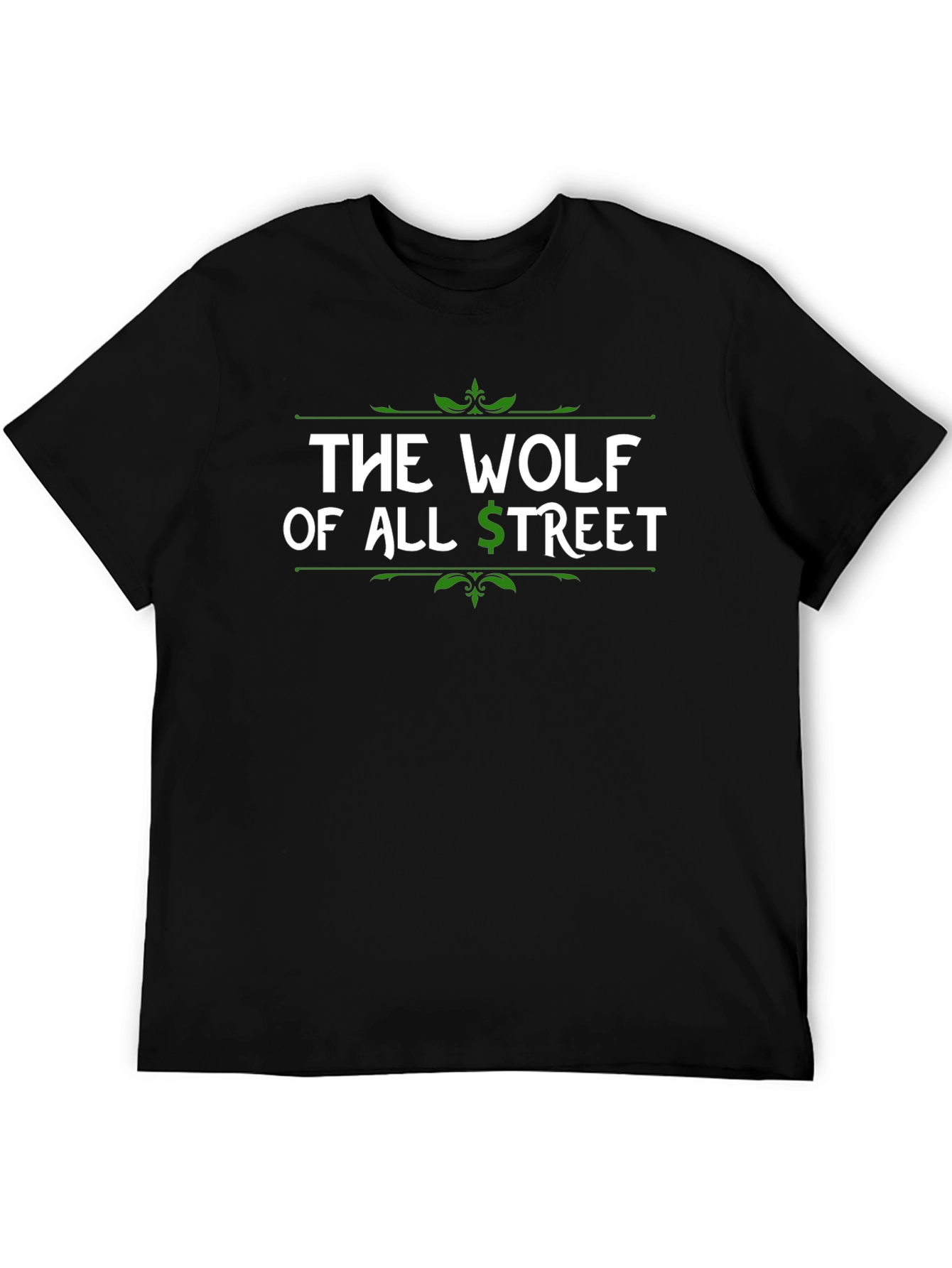 The Wolf of All Street T-Shirt - Black