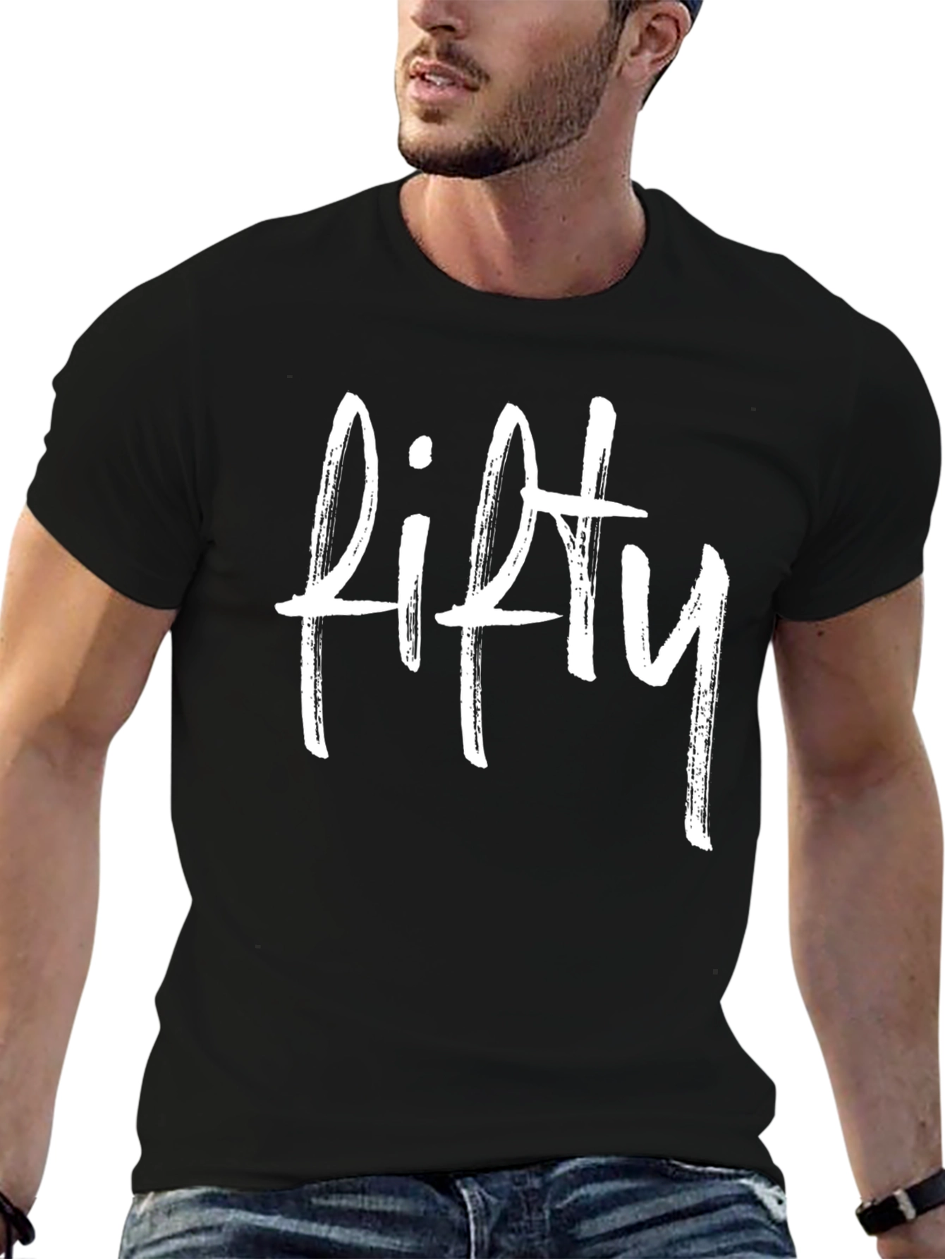 Fifty Graphic Tee - Birthday Shirt