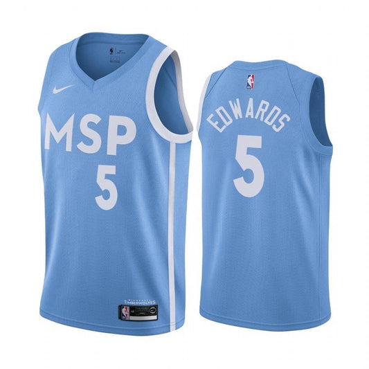 Anthony Edwards Minnesota Timberwolves City Edition Jersey