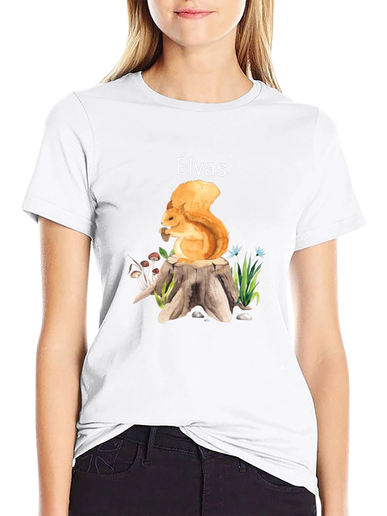 Squirrel Forest Tee - Elyas Custom