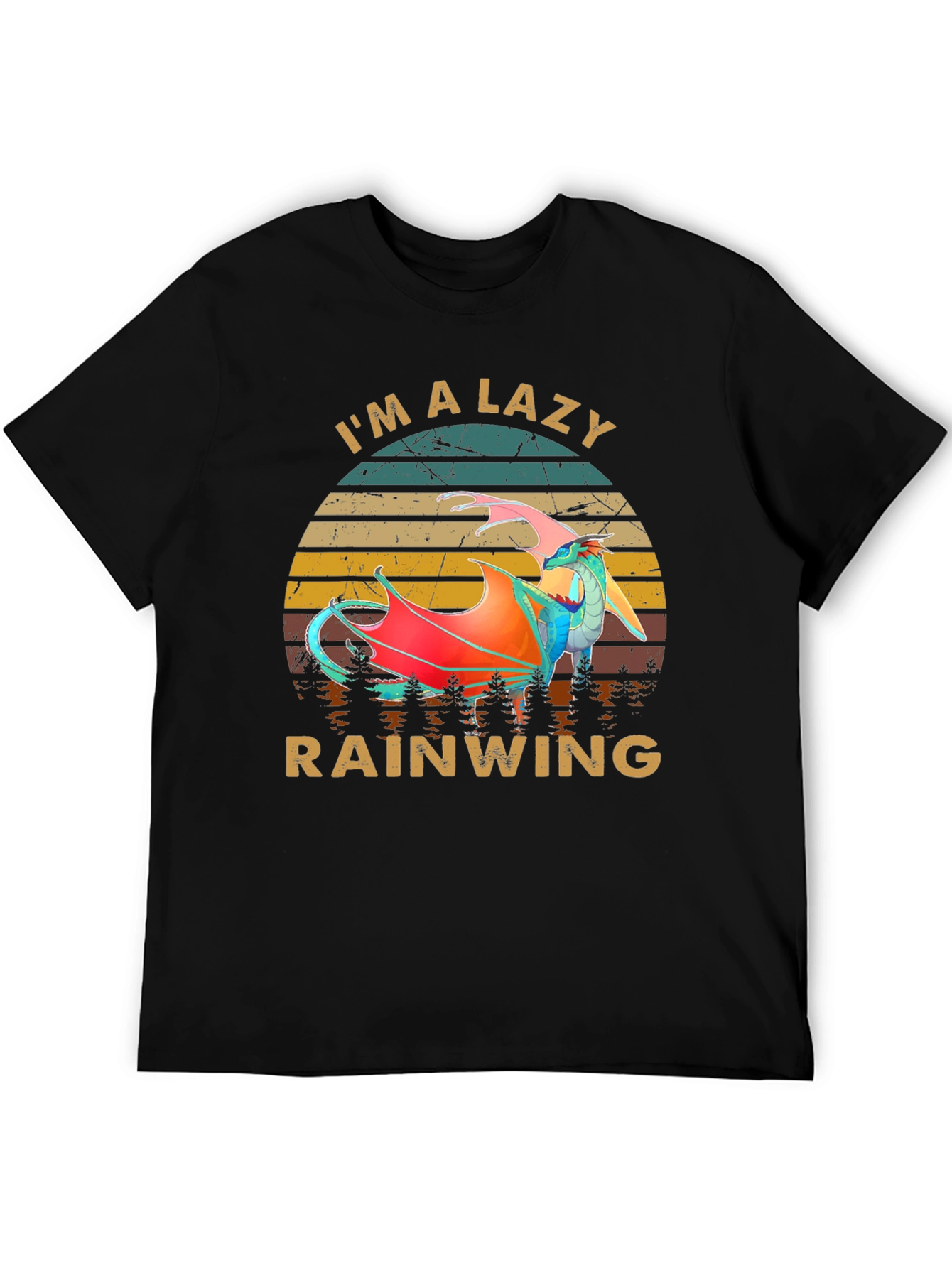 Lazy Rainwing T-Shirt - Dragon Lover Tee