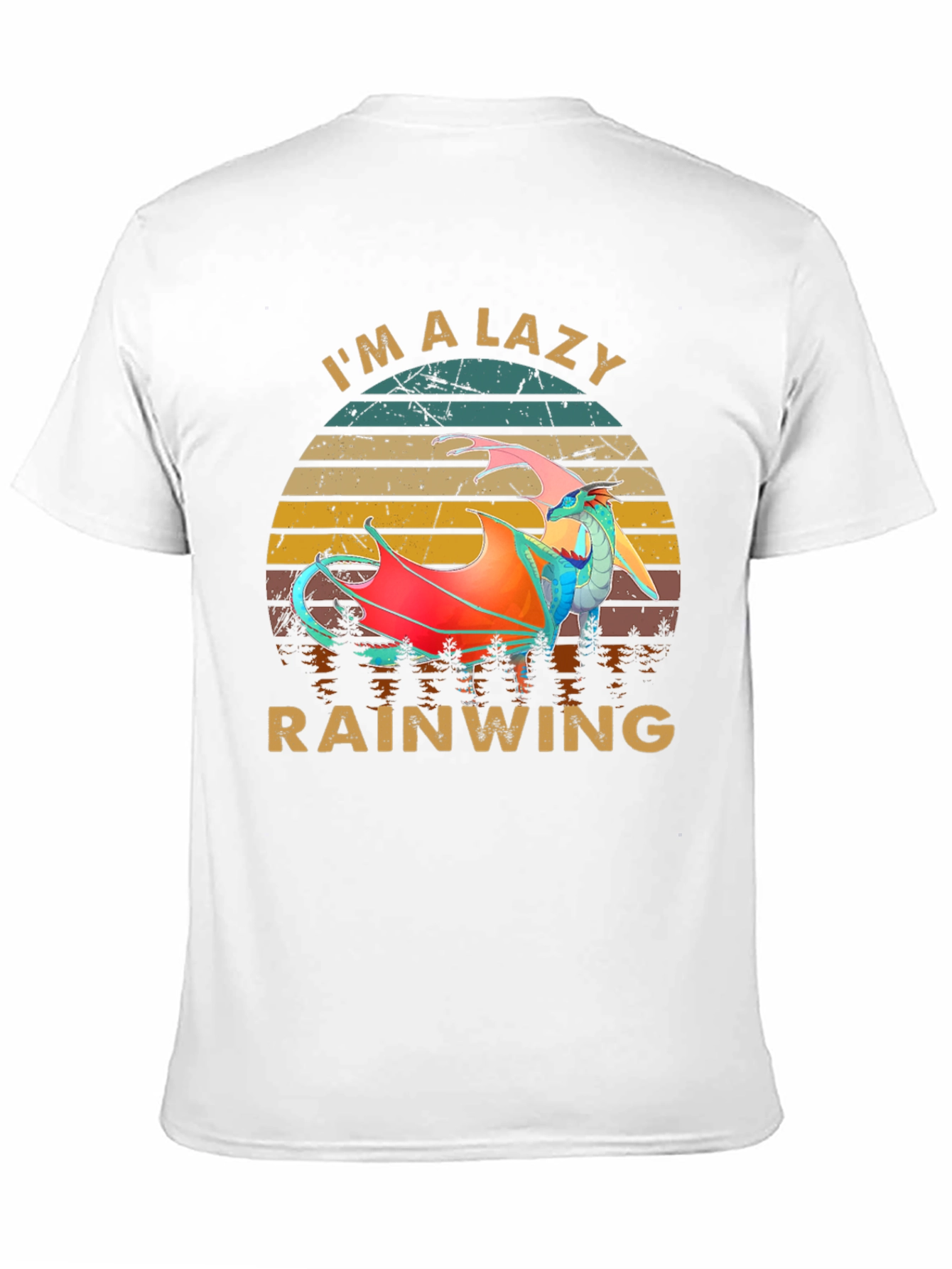 Lazy Rainwing T-Shirt - Dragon Lover Tee
