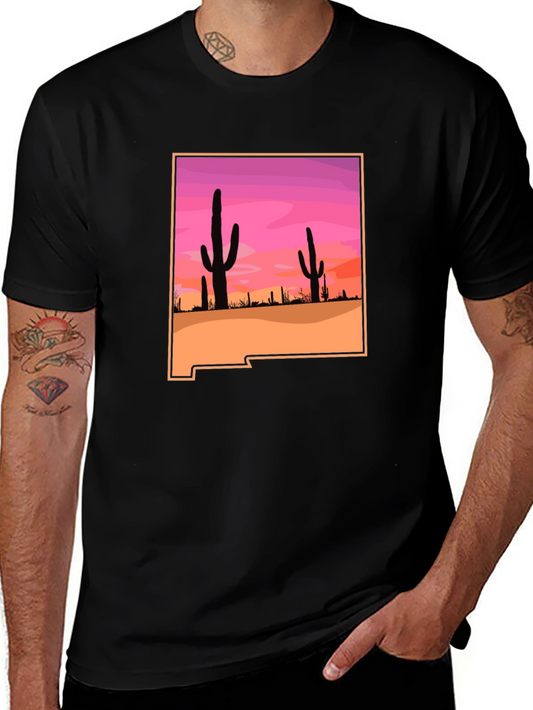 Desert Sunset Graphic T-Shirt