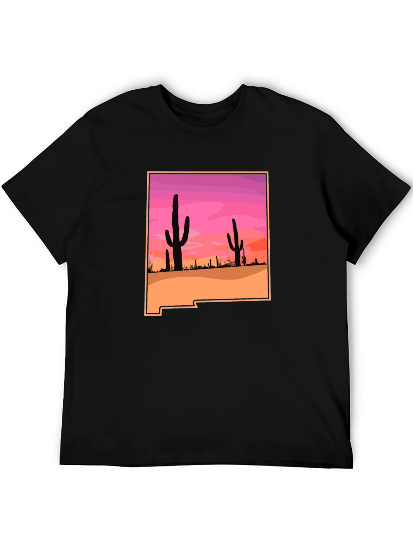 Desert Sunset Graphic T-Shirt