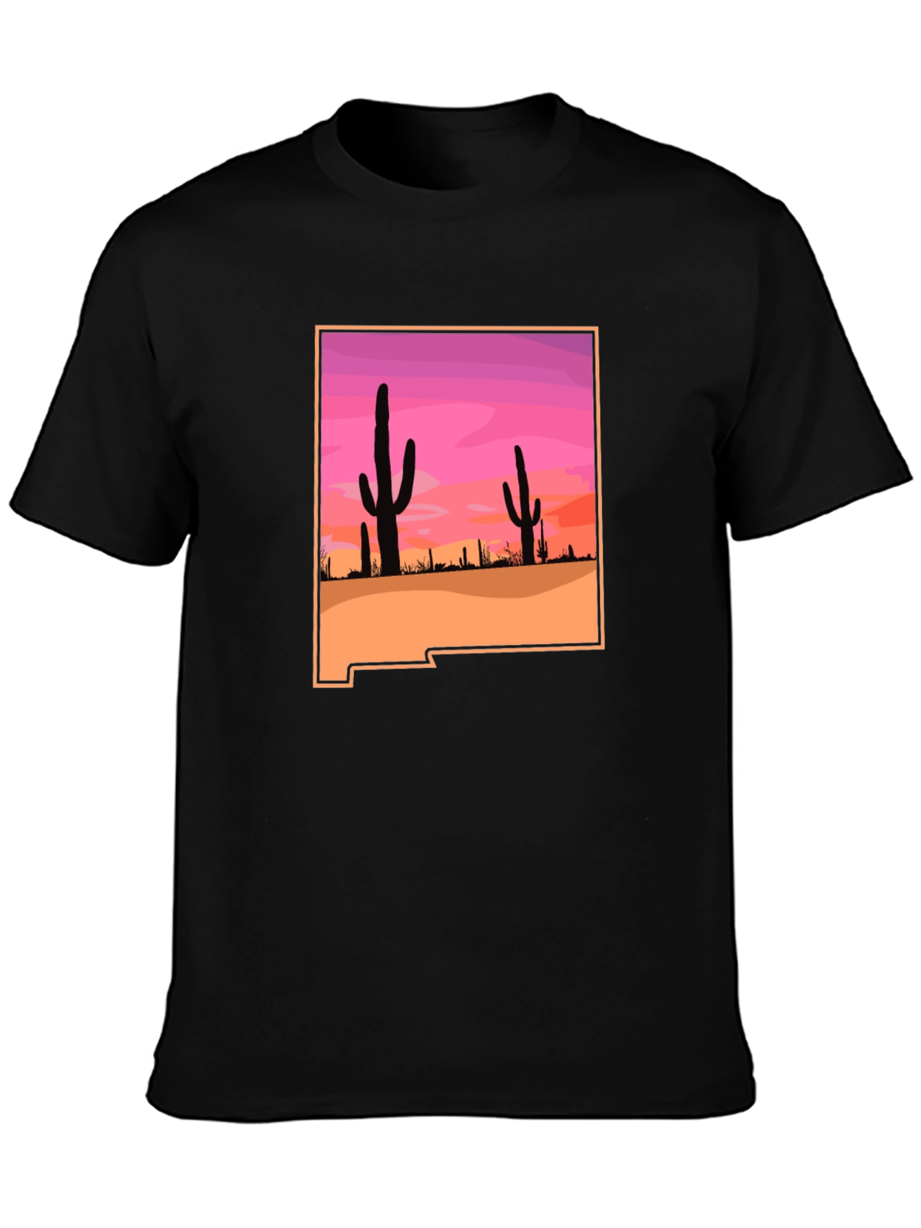Desert Sunset Graphic T-Shirt